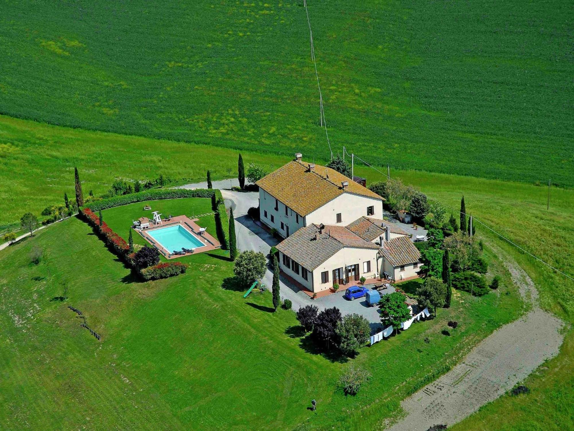 Modern Farmhouse In Pienza With Pool Exterior foto